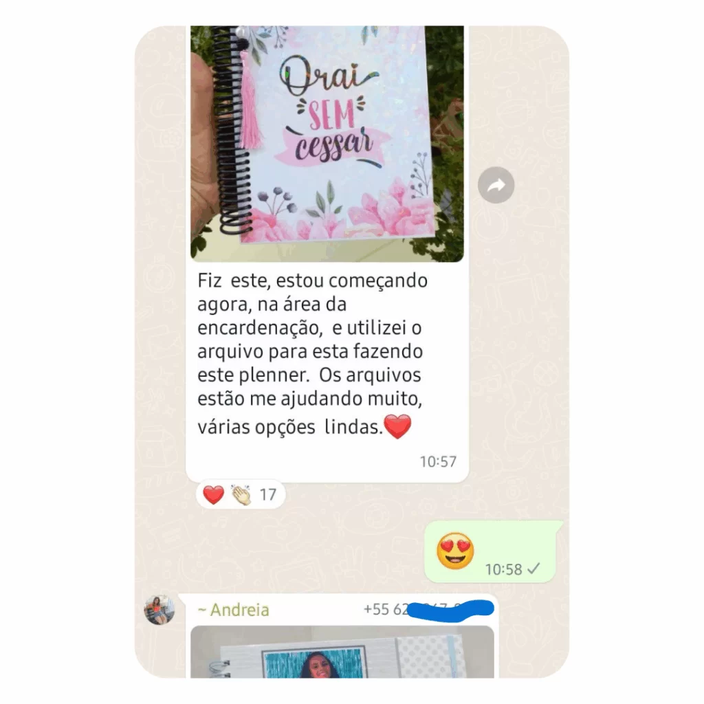 Depoimento de cliente no WhatsApp 4